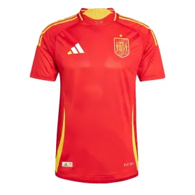 adidas Men's Spain 2024/25 Authentic Home Jersey Better Scarlet