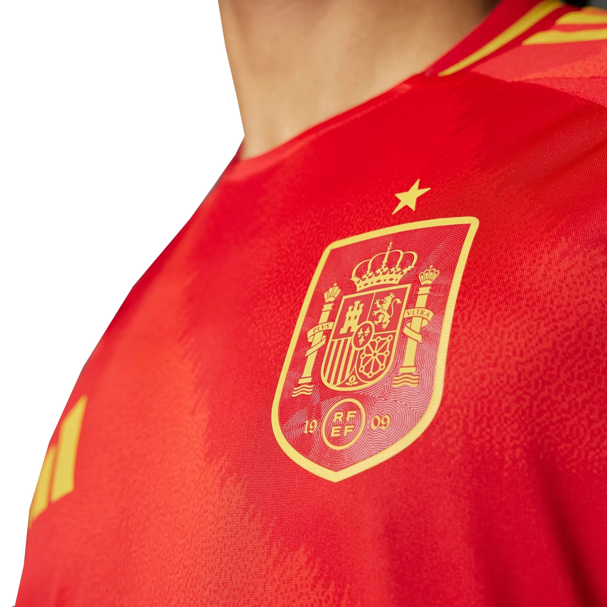 adidas Men's Spain 2024/25 Authentic Home Jersey Better Scarlet