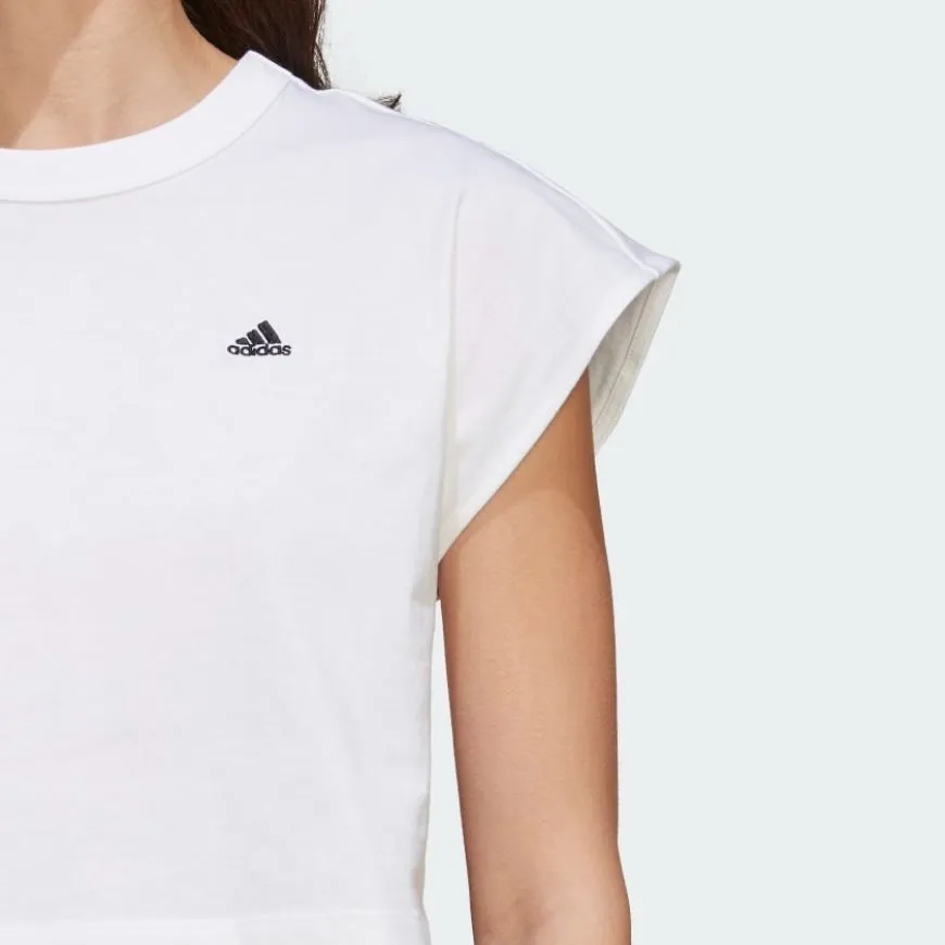 Adidas Summer Women Lifestyle T-Shirt White