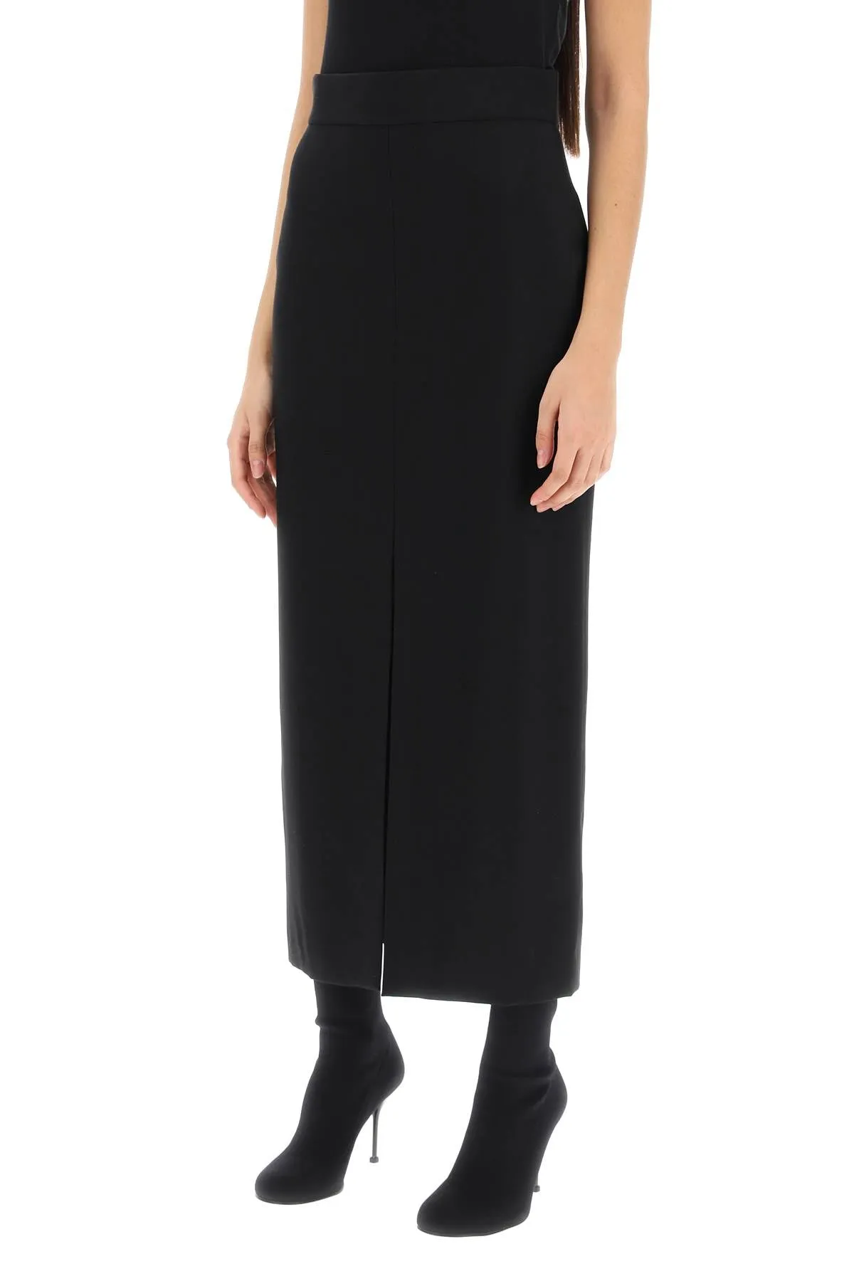 Alexander mcqueen light-wool pencil skirt