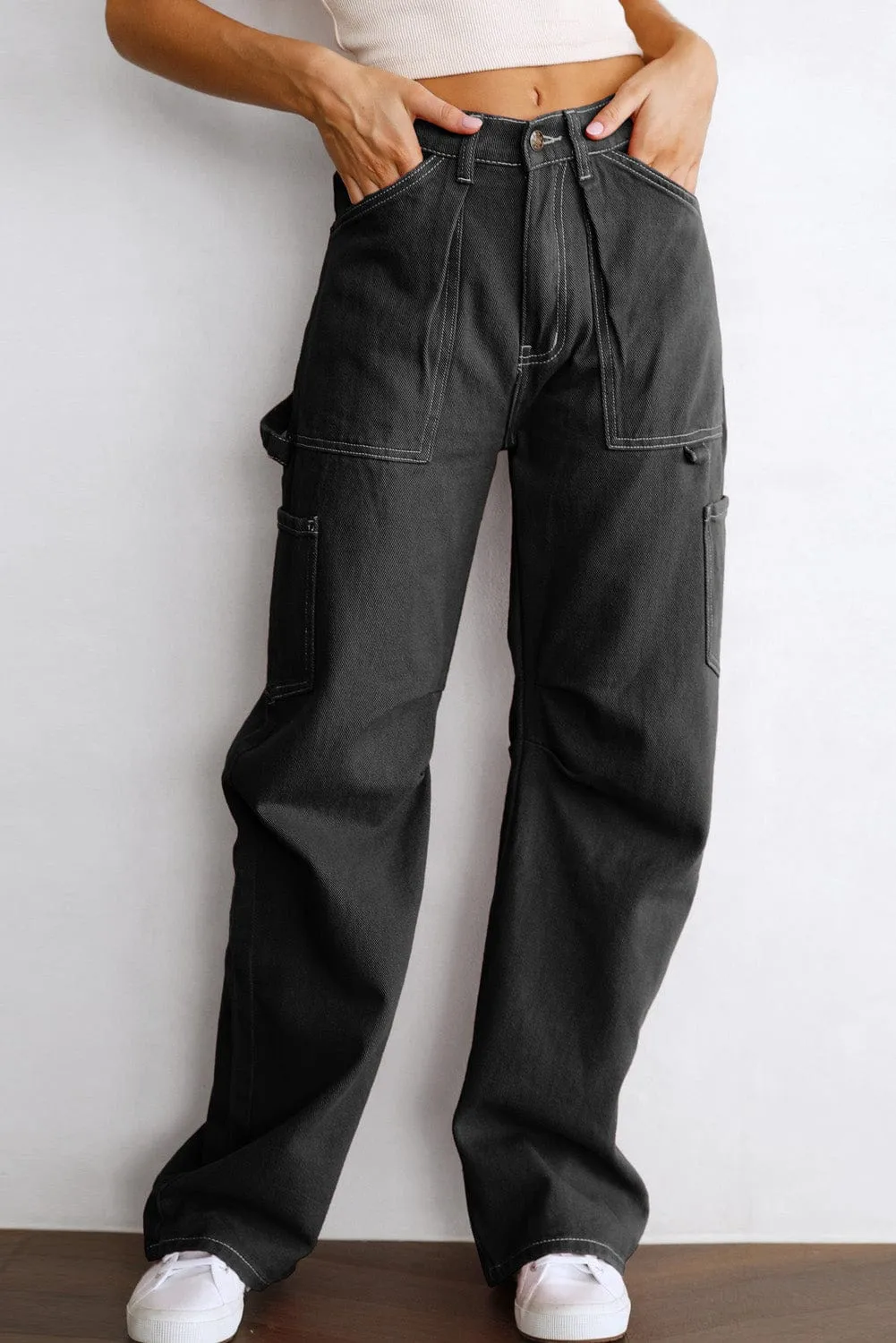 All-Occasion Black Cargo Pants