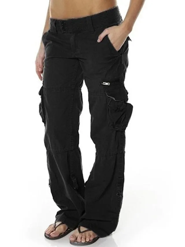 All-Occasion Black Cargo Pants