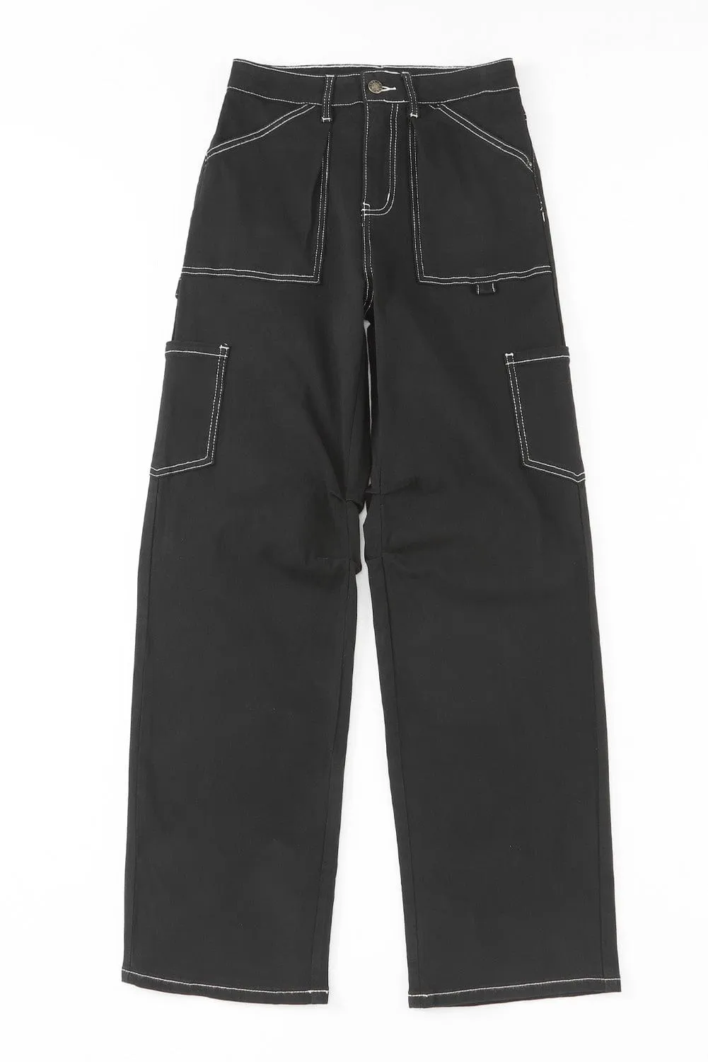 All-Occasion Black Cargo Pants