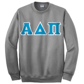 Alpha Delta Pi 9.3oz Crewneck Sweatshirt - G120 - TWILL