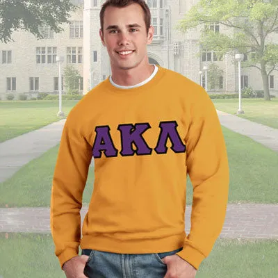 Alpha Kappa Lambda 9.3oz Crewneck Sweatshirt - G120 - TWILL