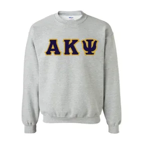 Alpha Kappa Psi Fraternity 8oz Crewneck Sweatshirt - G180 - TWILL