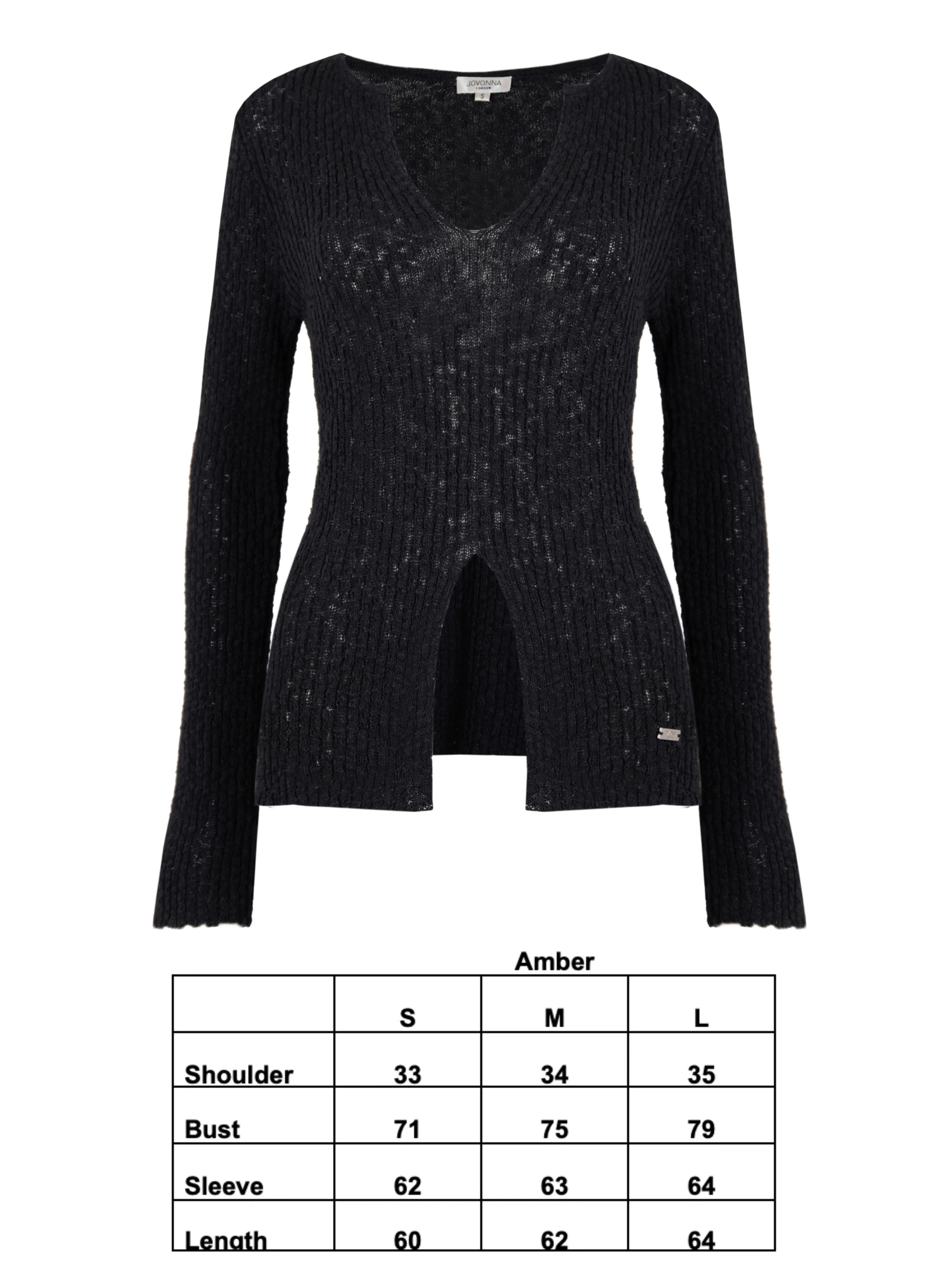 AMBER JUMPER BLACK