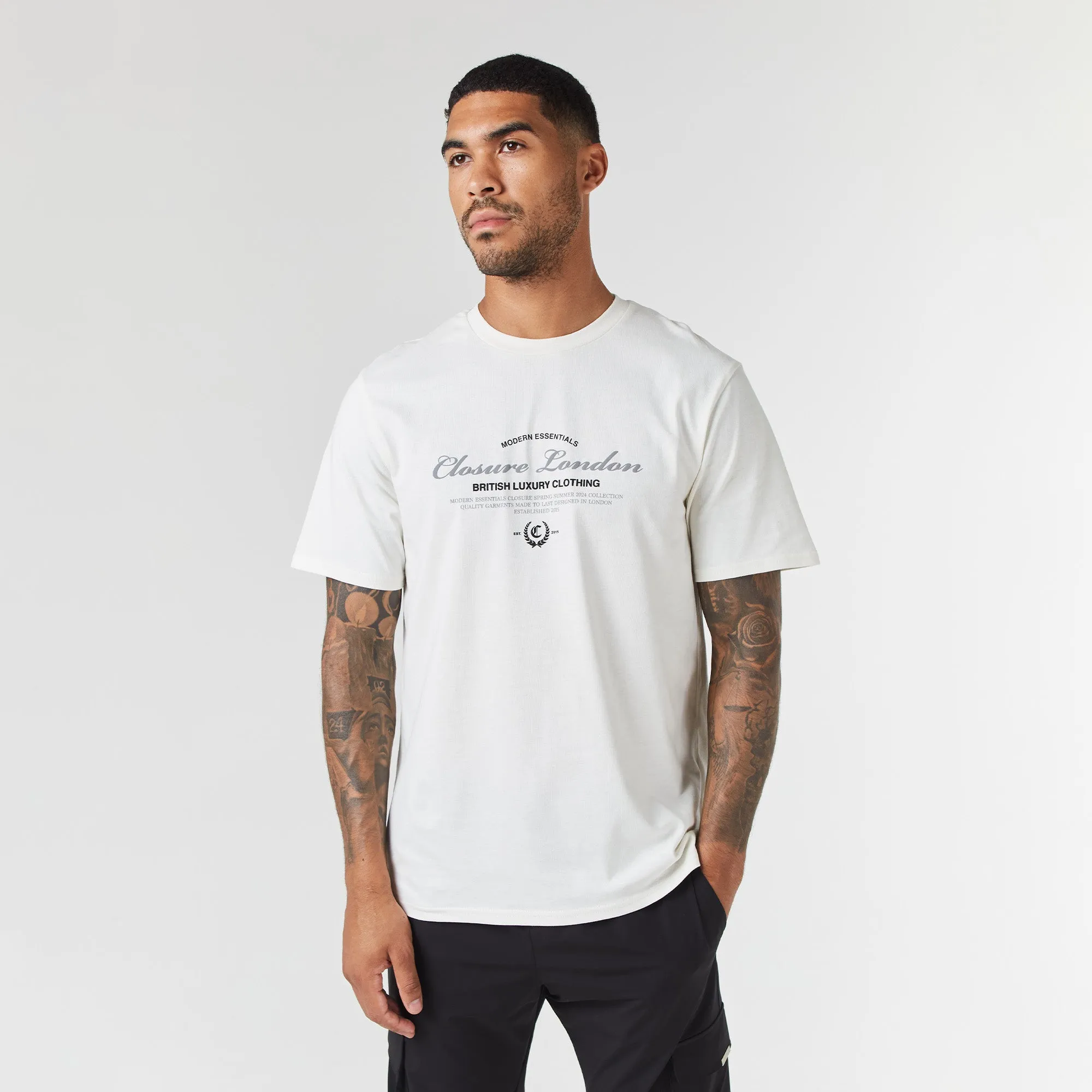 Arch Luxe T-Shirt | Off White