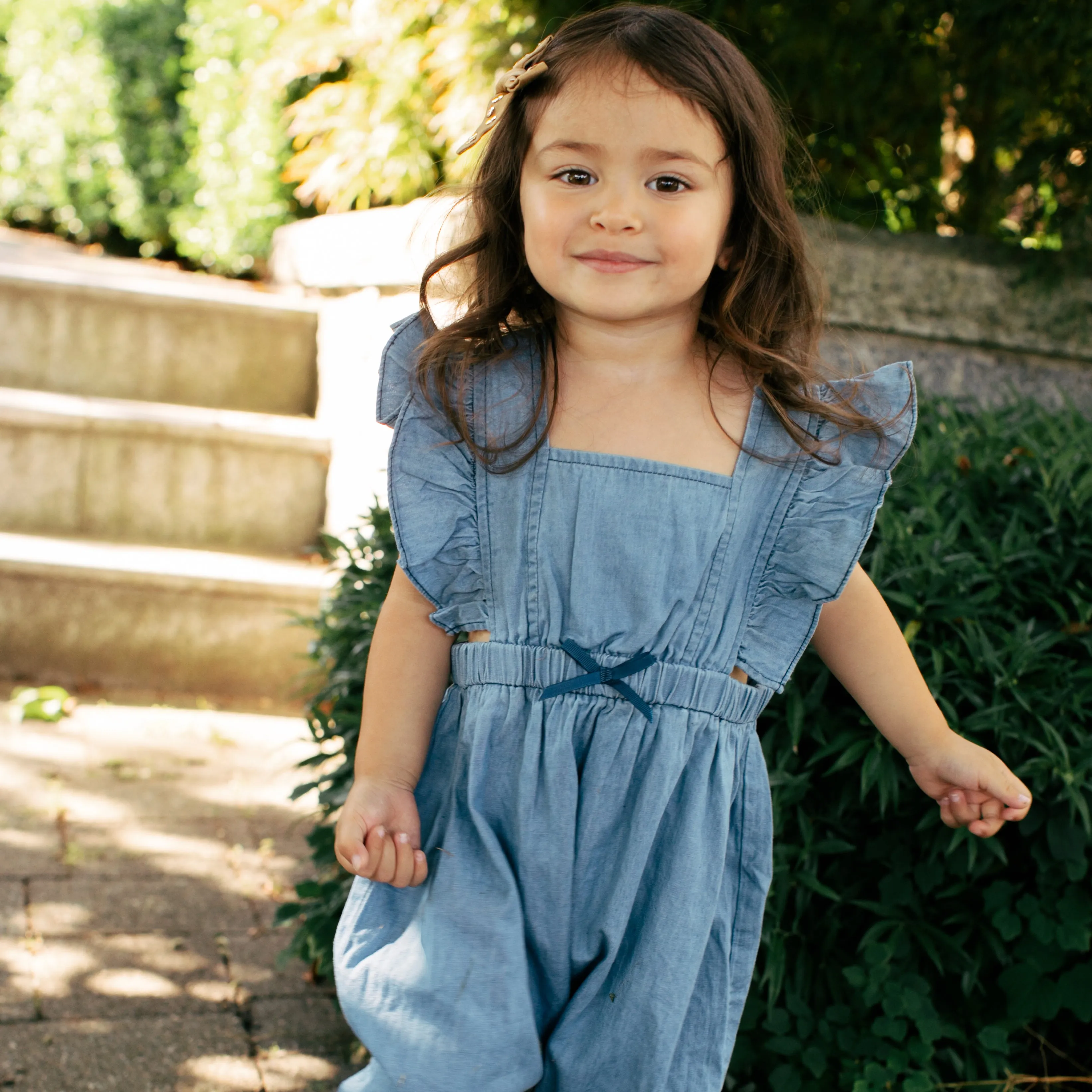 Baby Girls June Jumper - Chambray