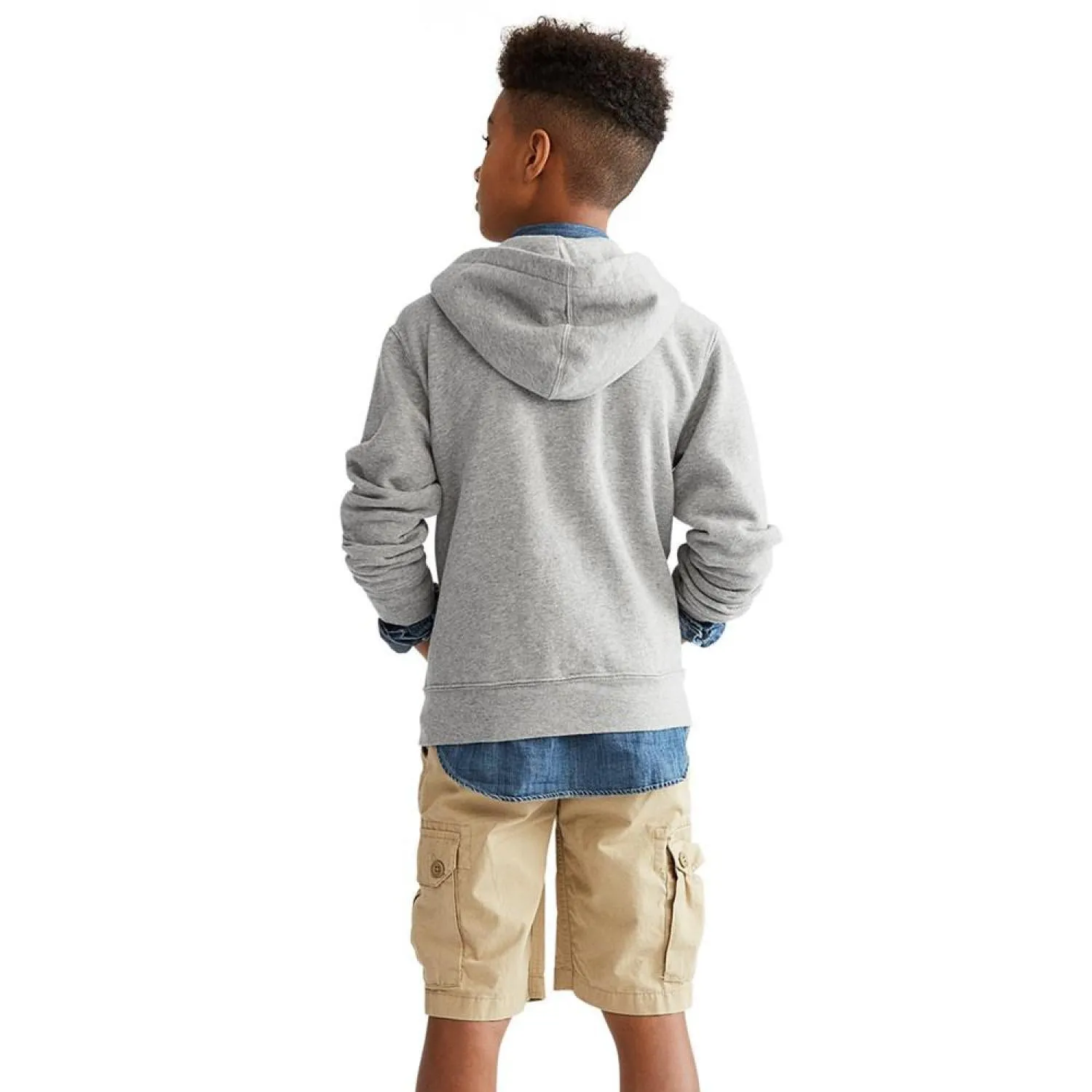 Big Boys Cotton Fleece Hoodie