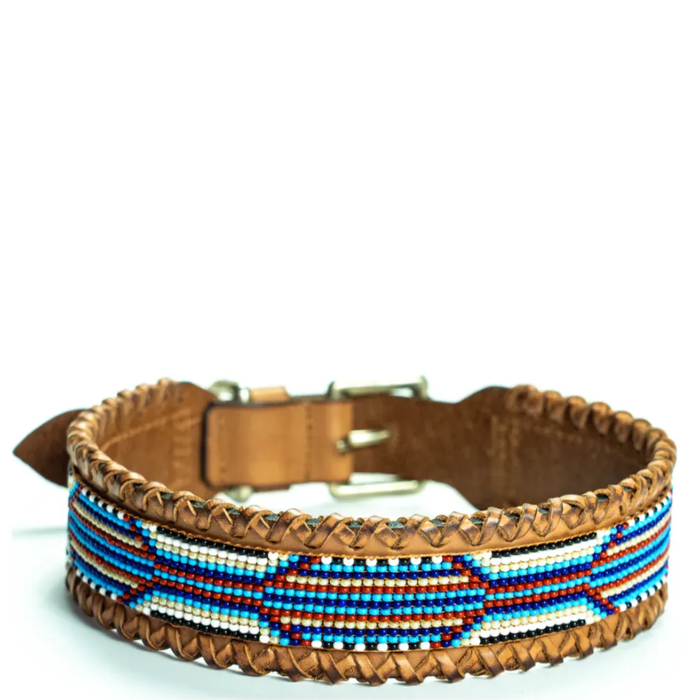 Bohemian Braided Leather Collar