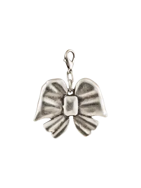 Bow Charm Silver