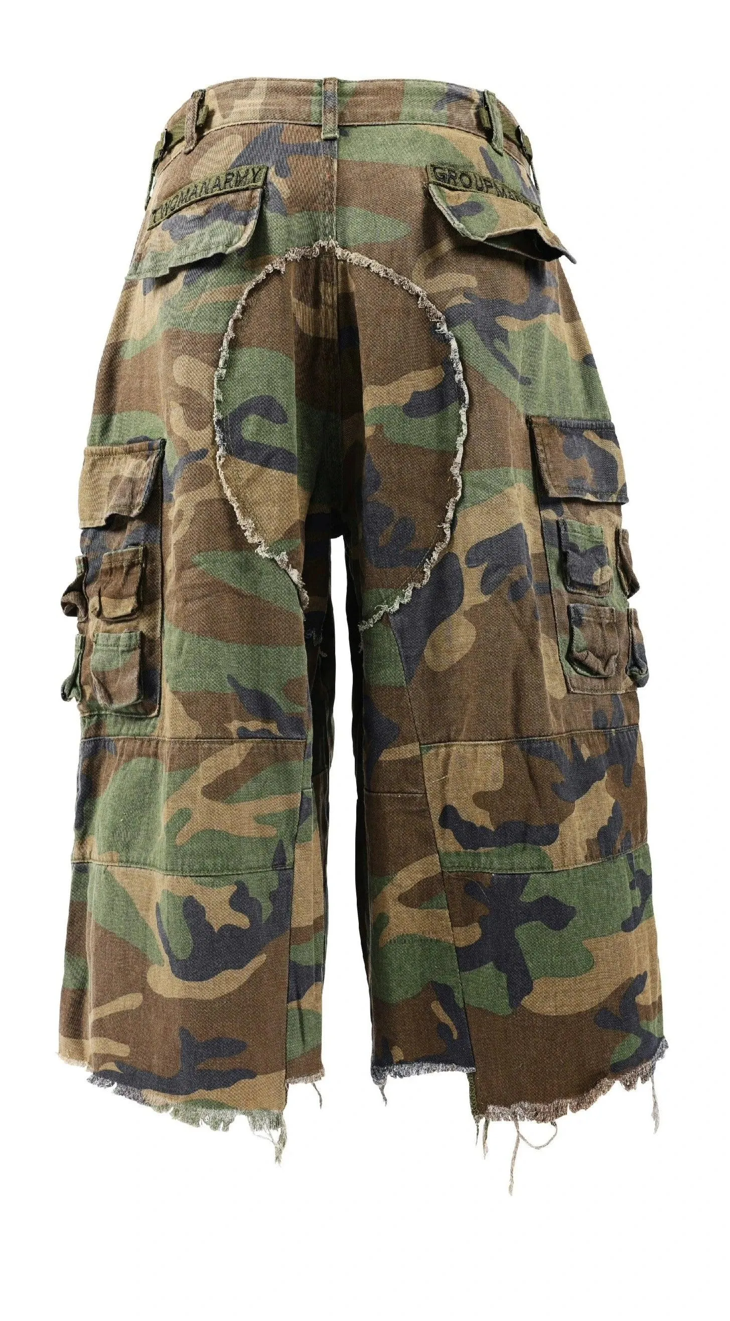 Camouflage Cargo Shorts