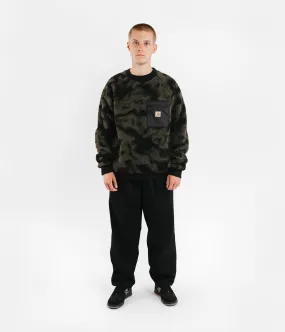 Carhartt Prentis Crewneck Sweatshirt - Camo Blur / Green