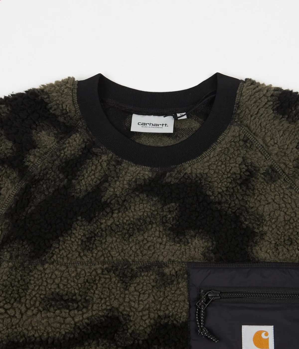 Carhartt Prentis Crewneck Sweatshirt - Camo Blur / Green