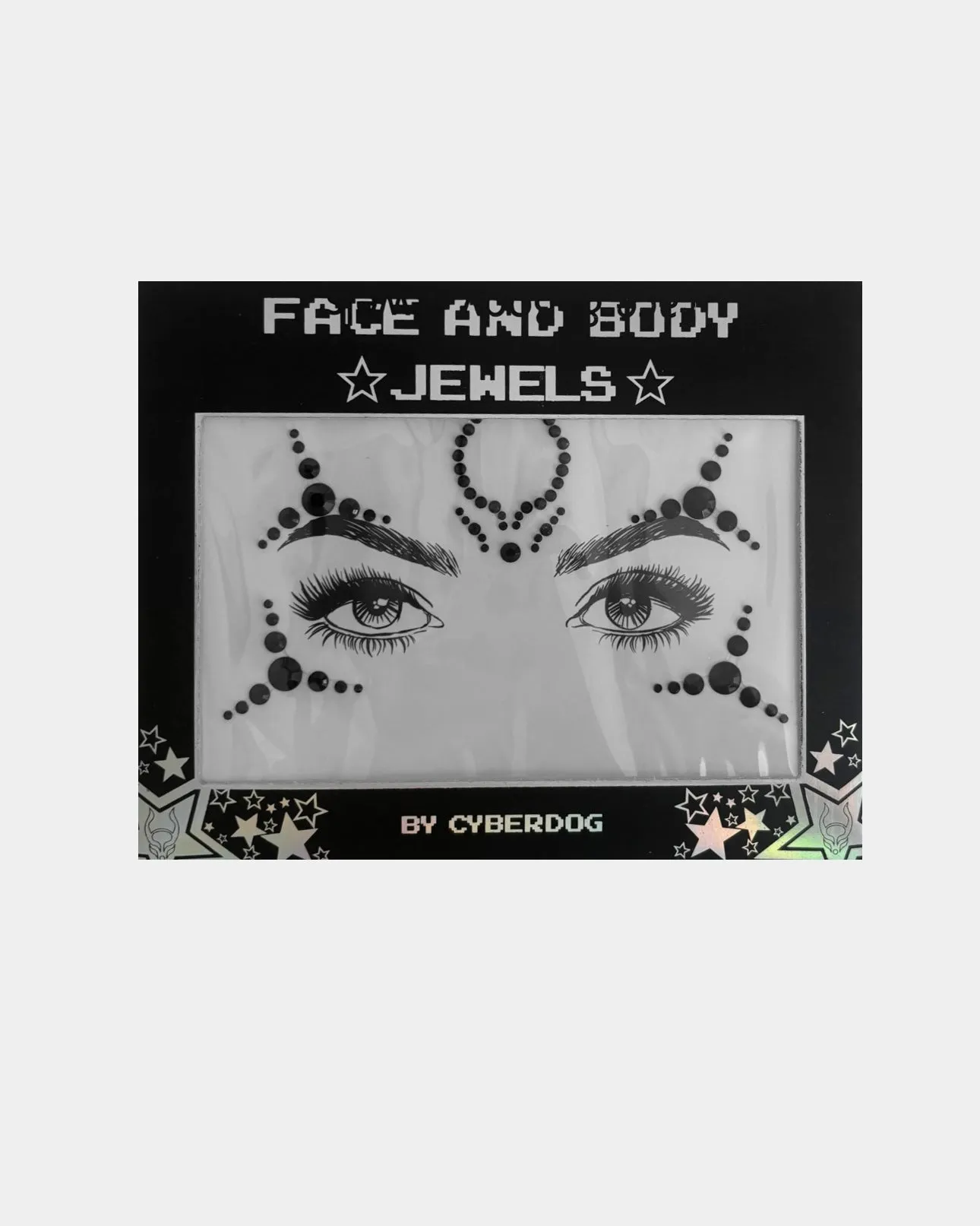 CD FACE JEWEL BLACK FLASH