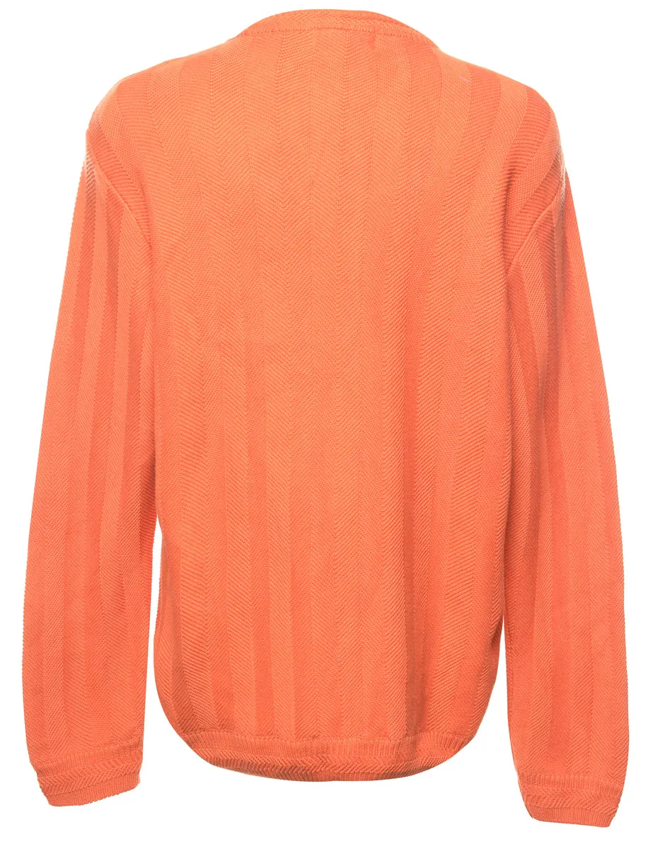 Chaps Orange Jumper - M