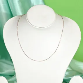 Chic Sculpted Rose Gold Chain