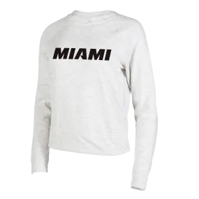 Concepts Sport Miami HEAT Mainstream Women's Long Sleeve Top