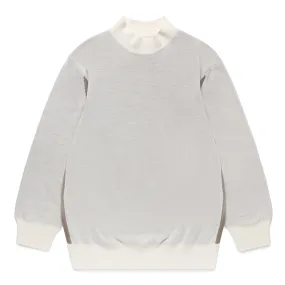 DF WOOL MOCKNECK PULLOVER