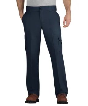 Dickies Men's Regular Fit Twill Cargo Pants - Dark Navy