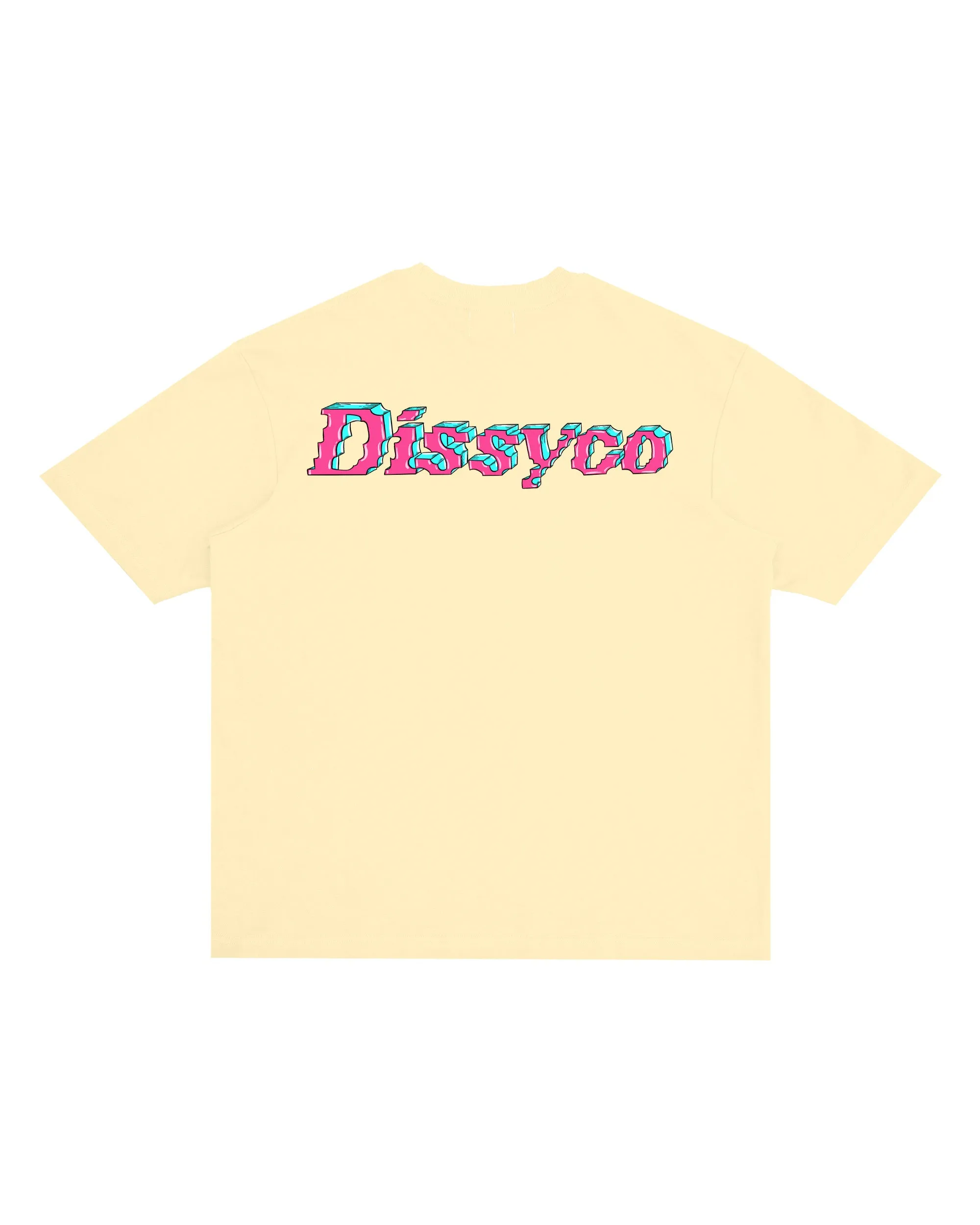 DISSYCO CYBERPUNK LOGO TEE (BLACK, WHITE, CREAM WHITE, LIGHT BLUE, BLUE, GREEN, PURPLE)