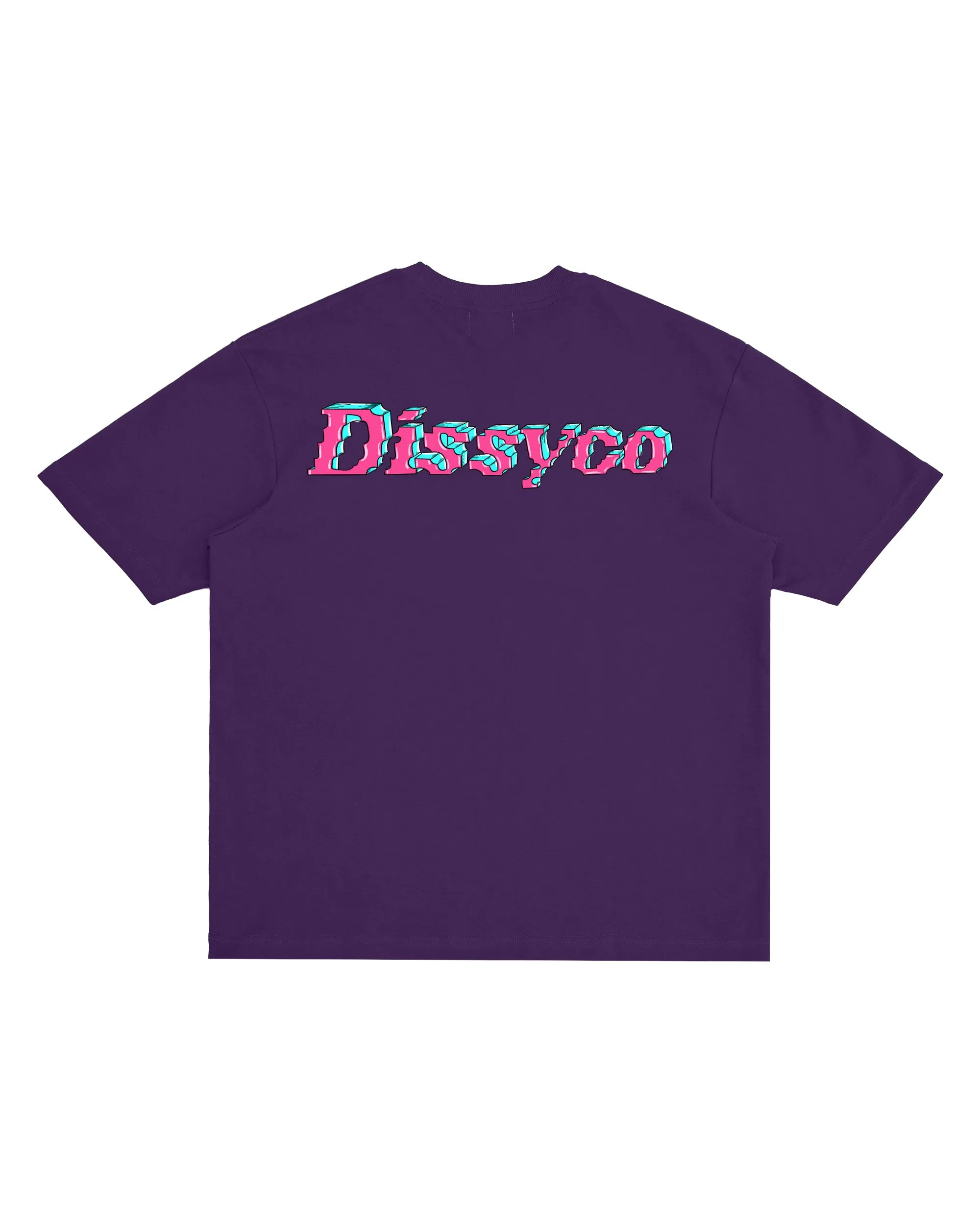 DISSYCO CYBERPUNK LOGO TEE (BLACK, WHITE, CREAM WHITE, LIGHT BLUE, BLUE, GREEN, PURPLE)