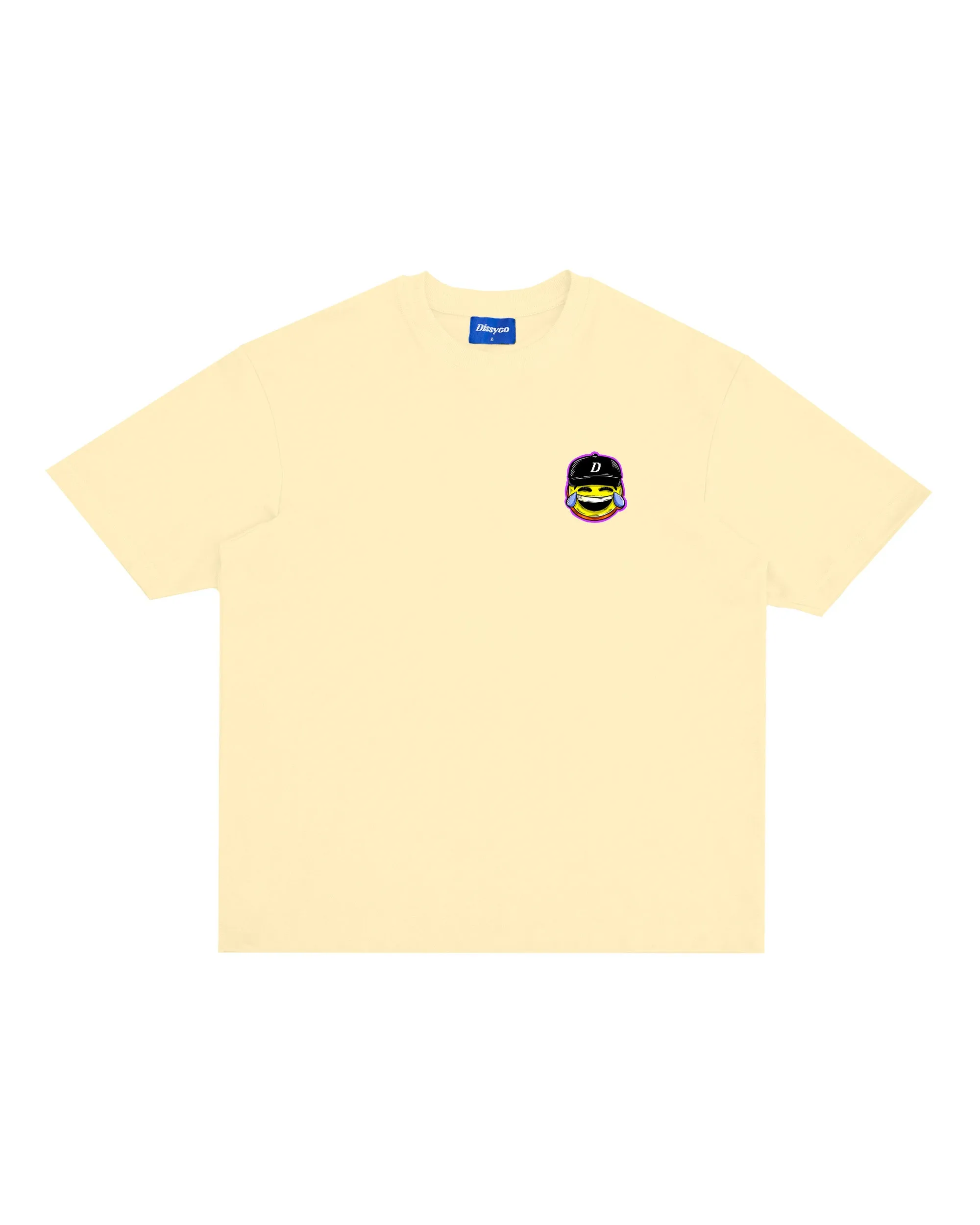 DISSYCO LOL TEE (BLACK, WHITE, CREAM WHITE, LIGHT BLUE, BLUE, GREEN, PURPLE)