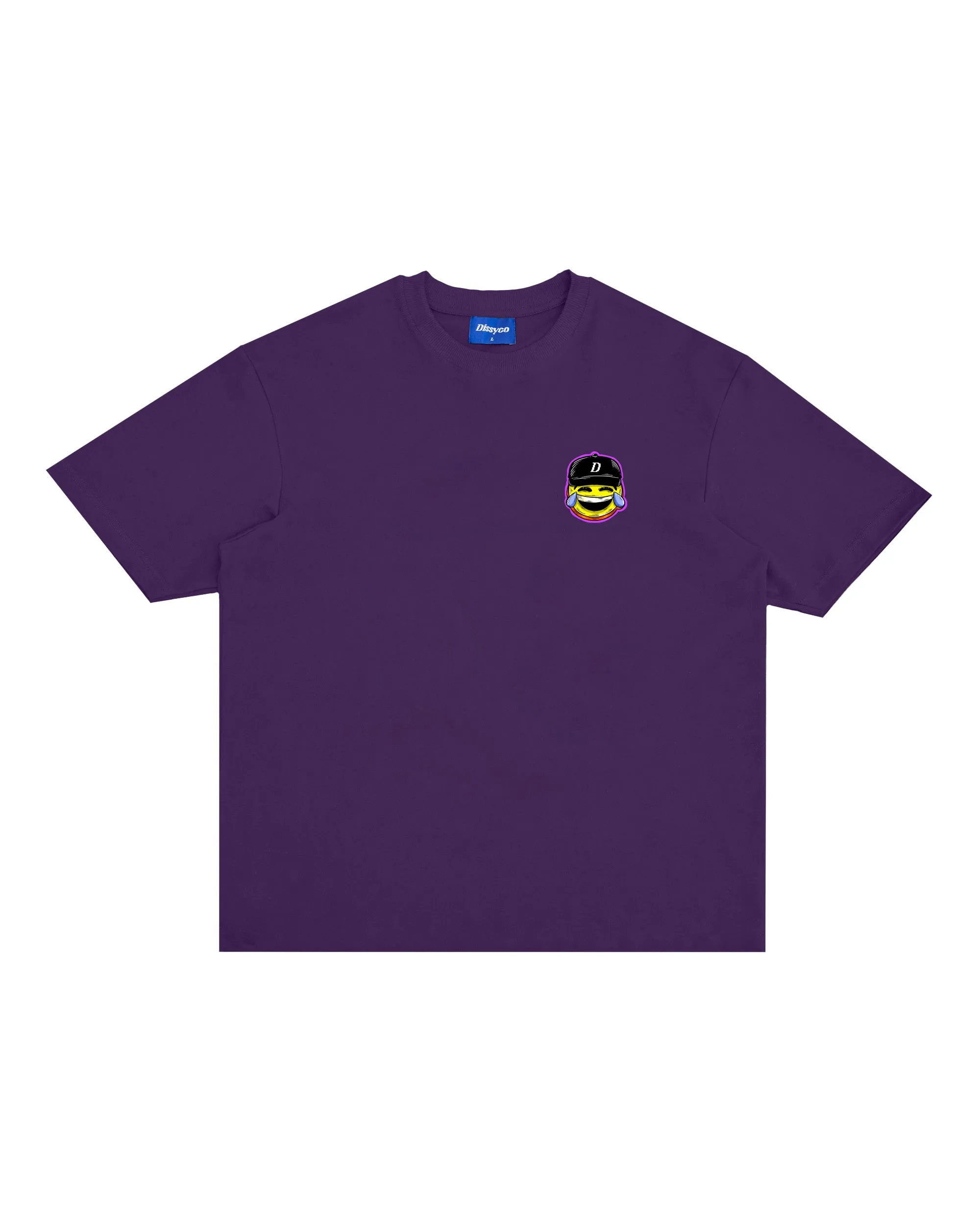 DISSYCO LOL TEE (BLACK, WHITE, CREAM WHITE, LIGHT BLUE, BLUE, GREEN, PURPLE)