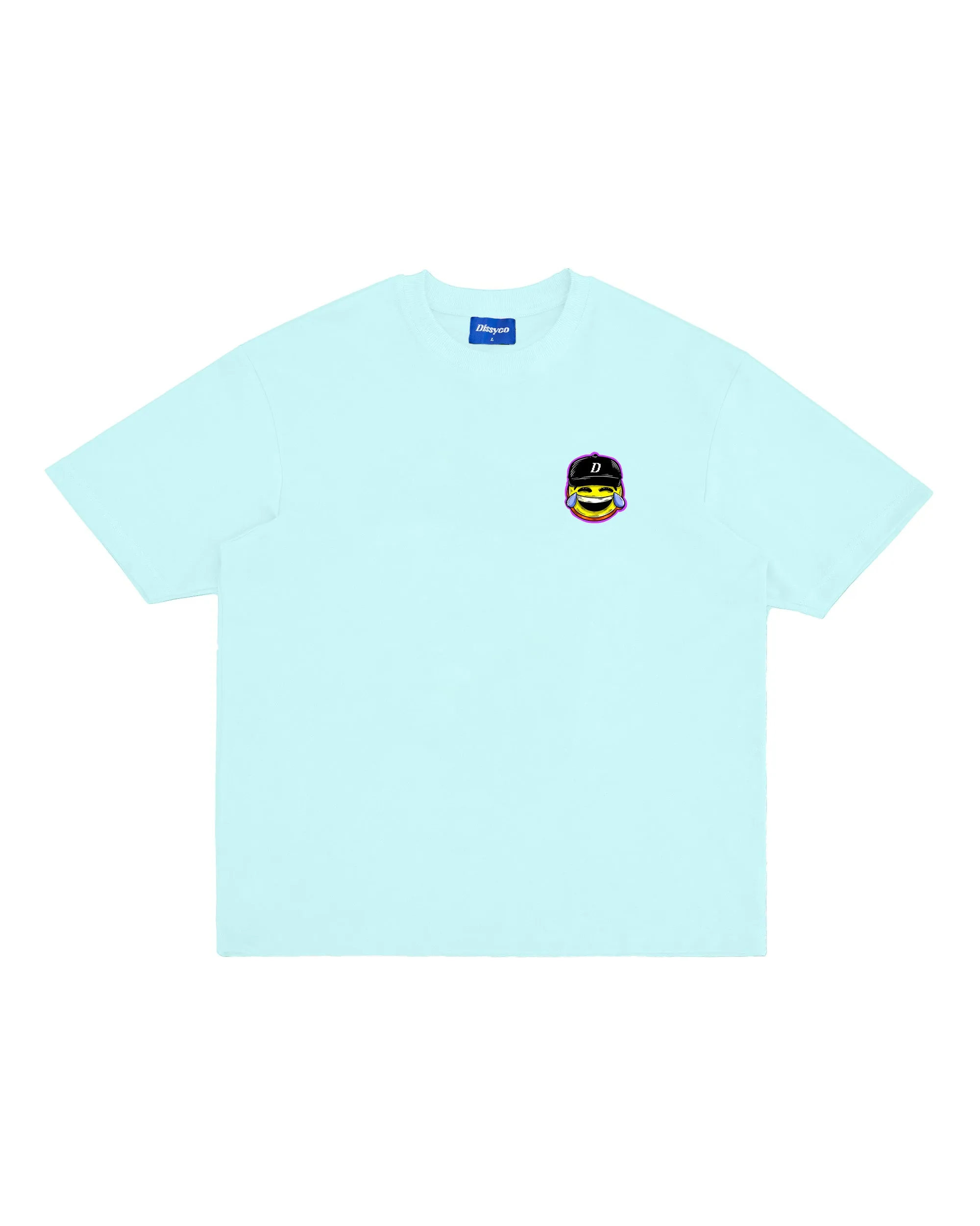 DISSYCO LOL TEE (BLACK, WHITE, CREAM WHITE, LIGHT BLUE, BLUE, GREEN, PURPLE)