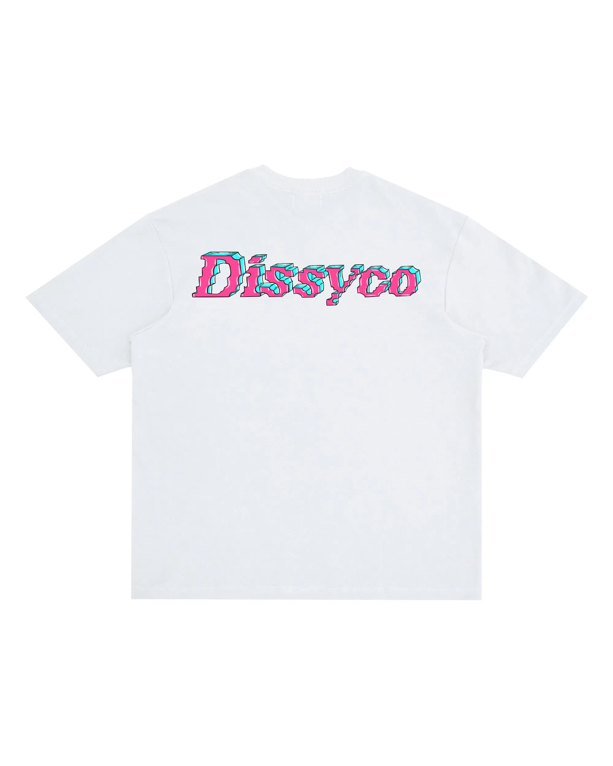 DISSYCO MELT TEE (BLACK, WHITE, CREAM WHITE, LIGHT BLUE, BLUE, GREEN, PURPLE)