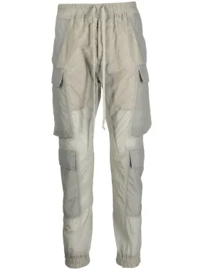 Drawstring-Waist Skinny-Cut Cargo Pants