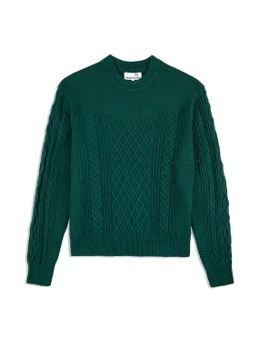 Giacomo Knit Sweater- Rainforest