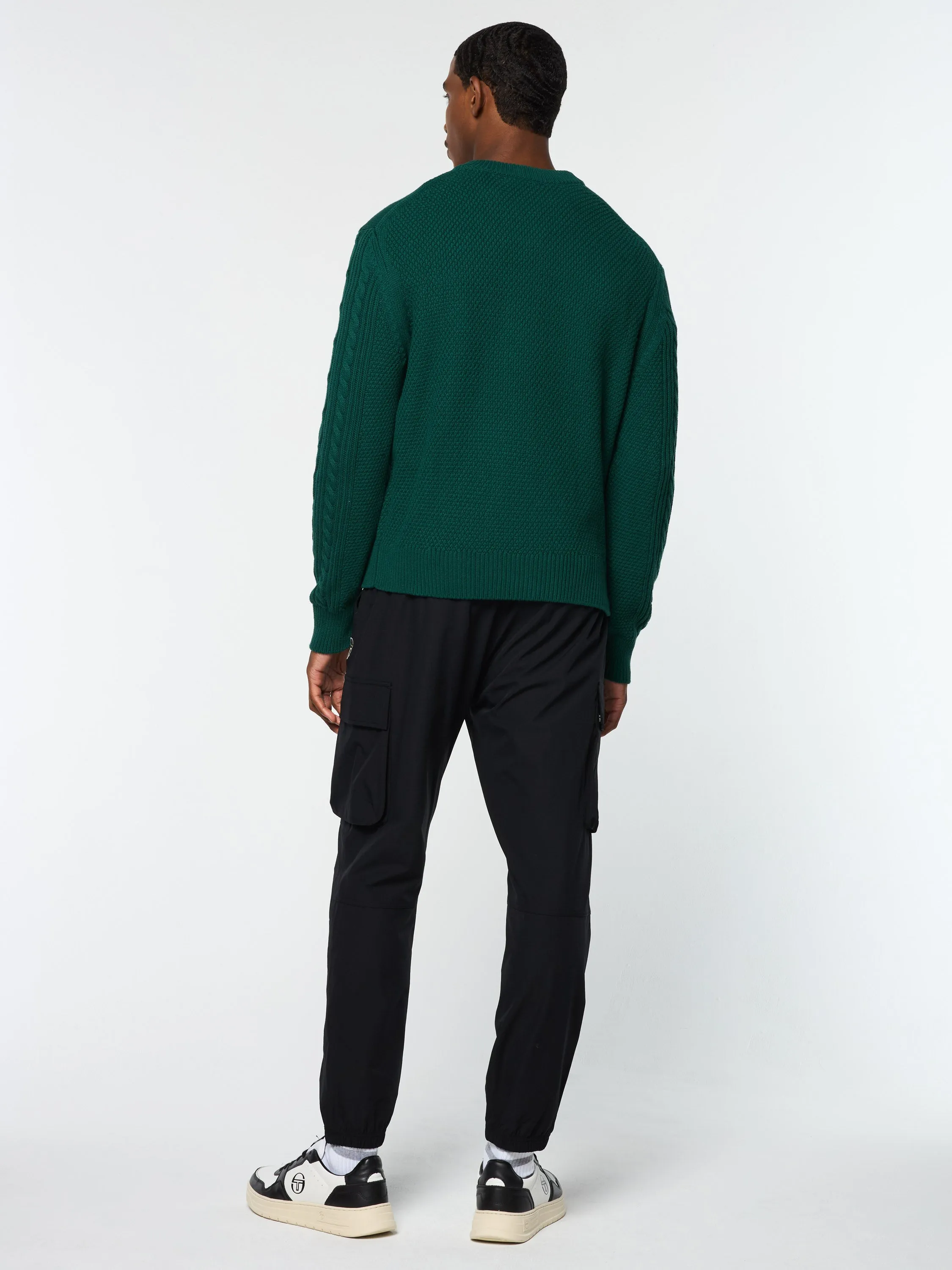 Giacomo Knit Sweater- Rainforest