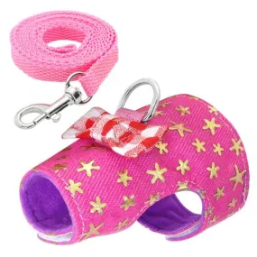 Hamster Leash with Vest and Traction Rope