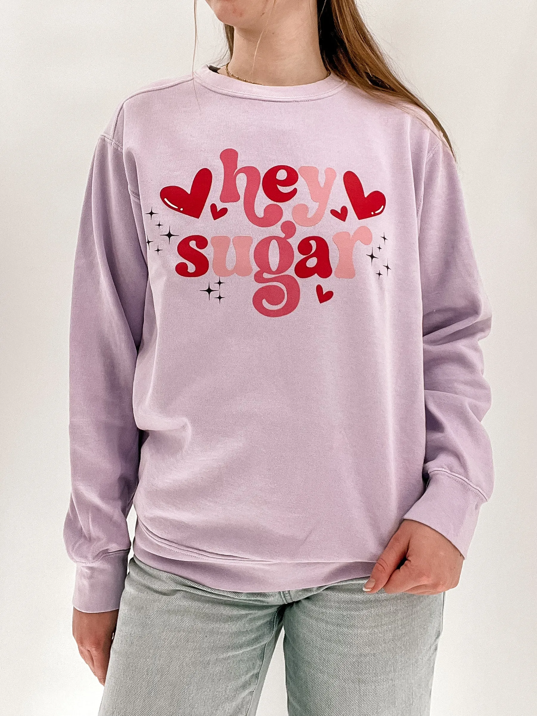 Hey Sugar Comfort Color Crewneck