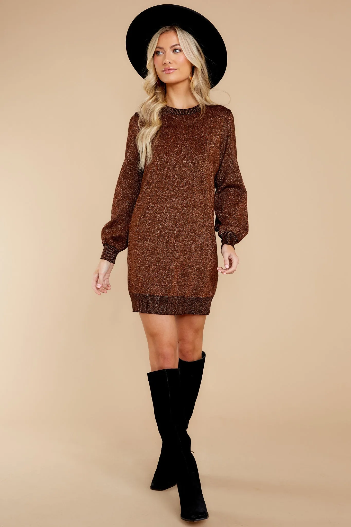 Khadija Multi Lurex Jumper Dress