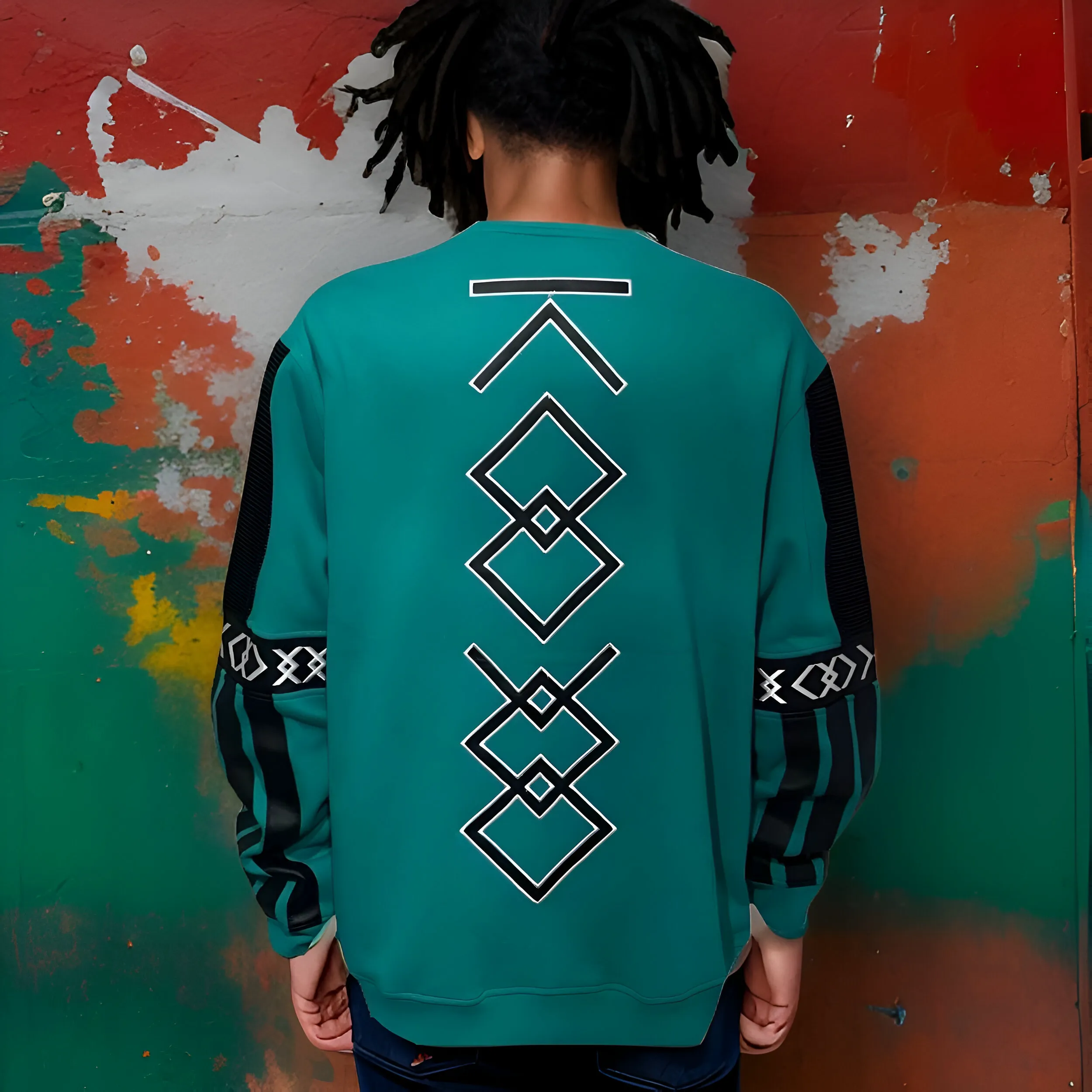 ^KOODOO^ (TURQUOISE) LUXURY CREWNECK SWEATSHIRTS