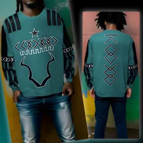 ^KOODOO^ (TURQUOISE) LUXURY CREWNECK SWEATSHIRTS