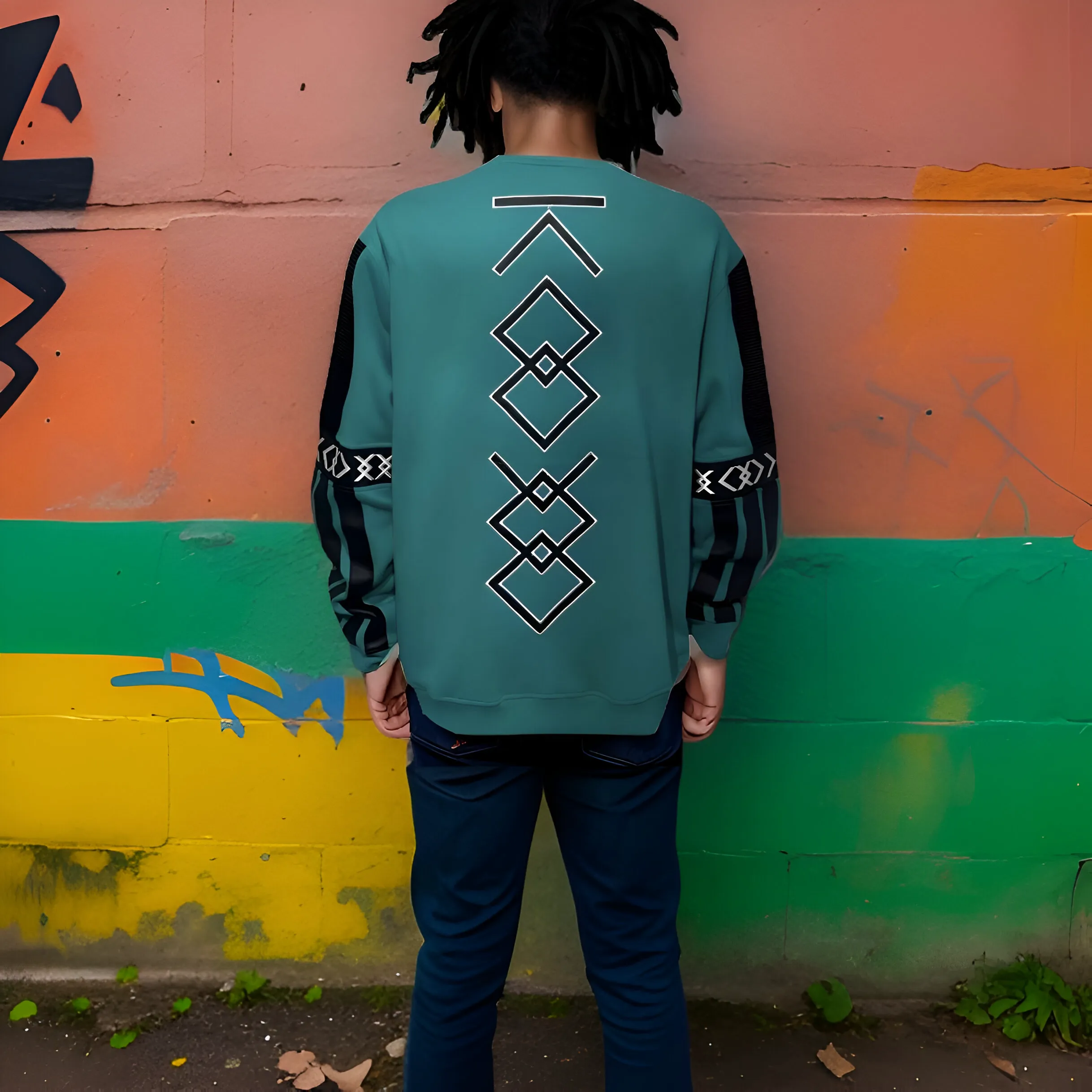 ^KOODOO^ (TURQUOISE) LUXURY CREWNECK SWEATSHIRTS