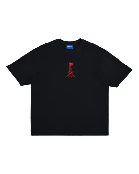 KUKU "JIAO" TEE (BLACK/WHITE)