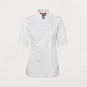 Ladies Short Sleeve Chef Jacket