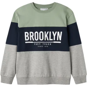 Name It Dark Sapphire Brooklyn Vemil Crewneck