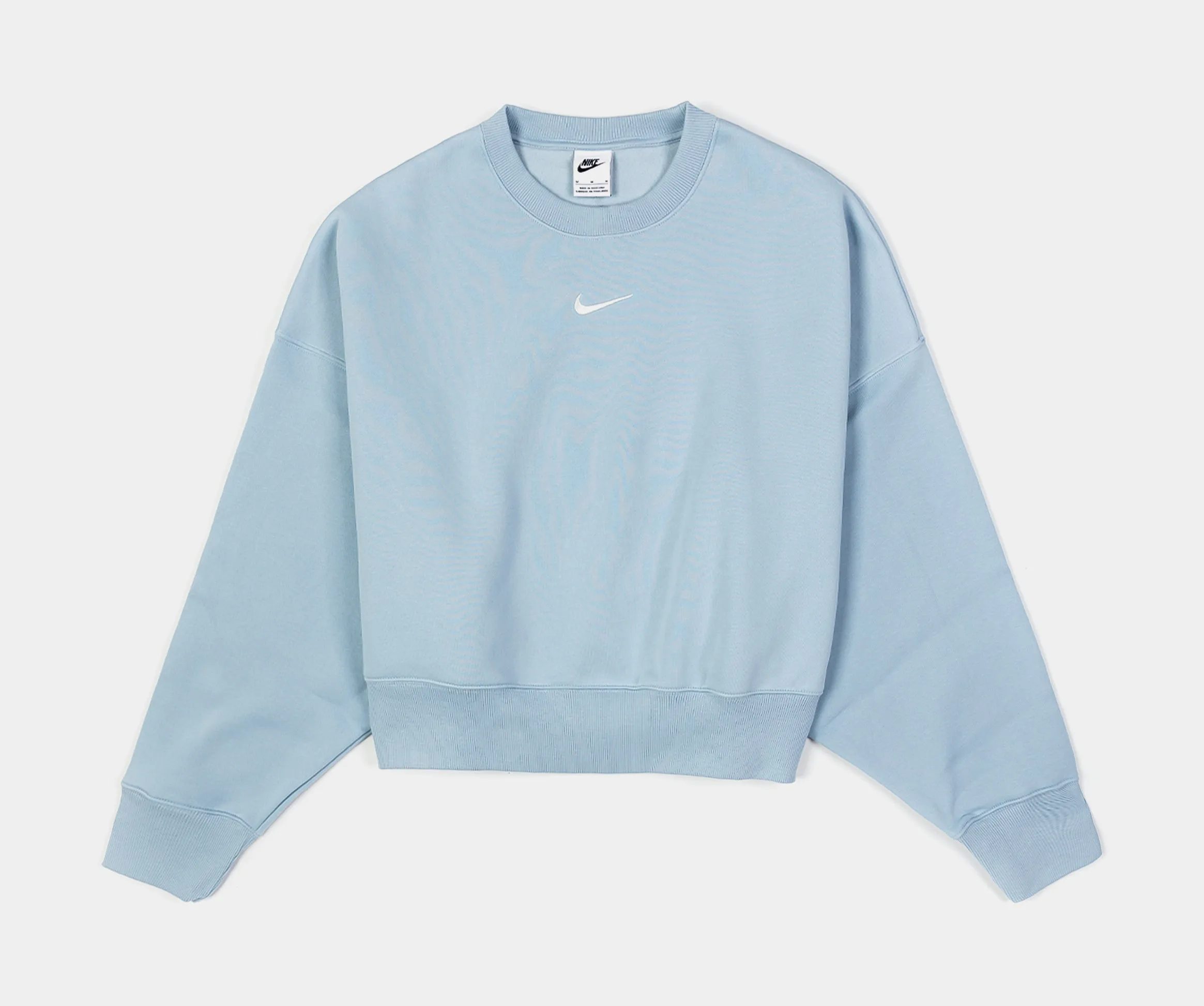 NSW Phoenix Fleece Oversized Womens Crewneck (Blue/White)