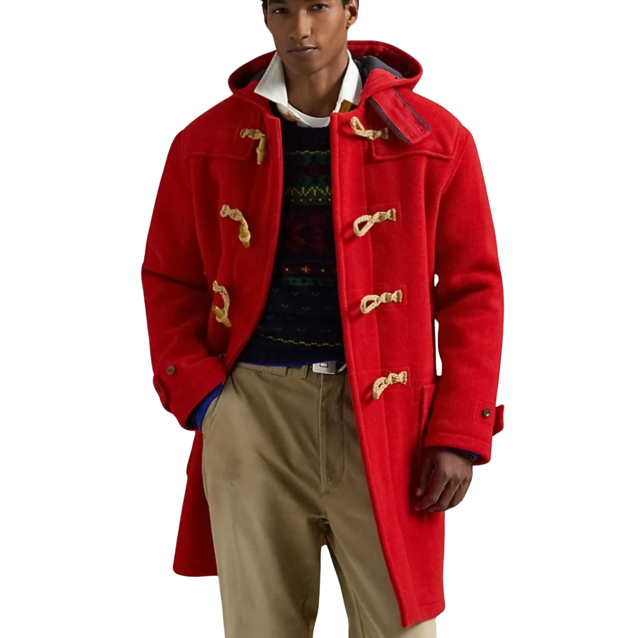 PDF - 1940's Sewing Pattern: Men's Duffle Coat with Hood -  Chest 38” (97 cm) - Download