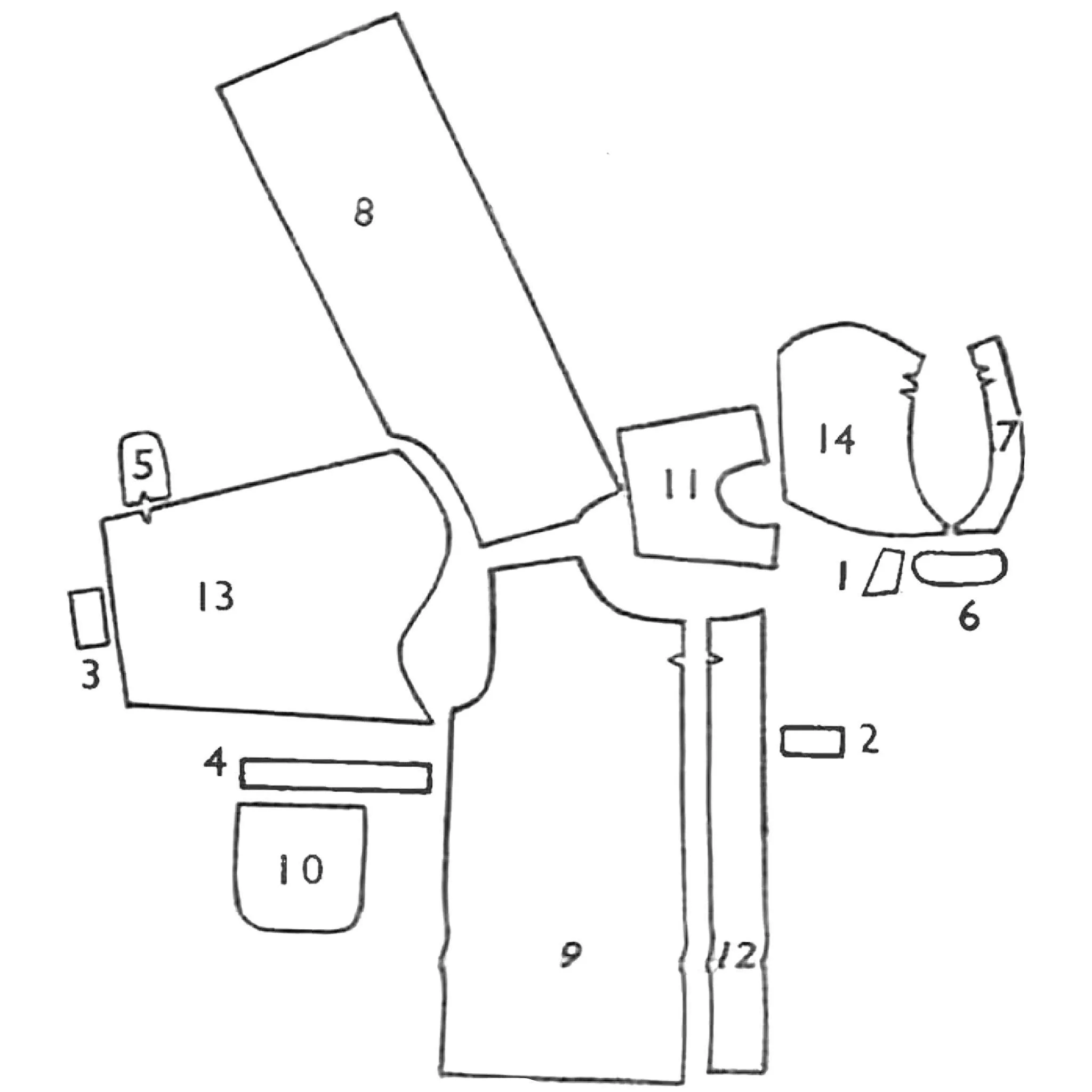 PDF - 1940's Sewing Pattern: Men's Duffle Coat with Hood -  Chest 38” (97 cm) - Download