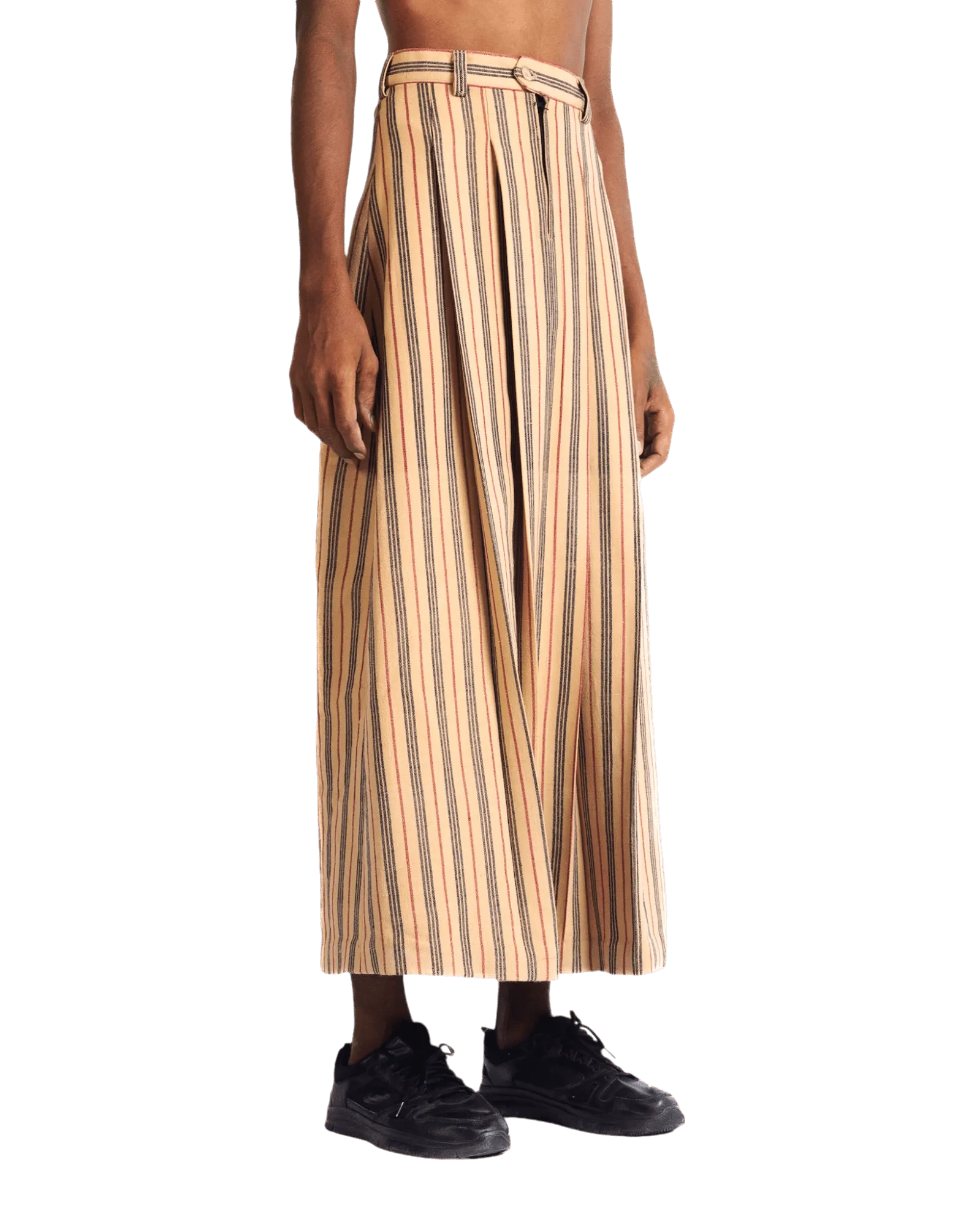 "SUNSET STRIPES" MAXI SKIRT