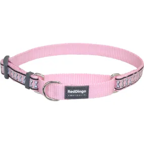 Reflective Bones Pink Martingale