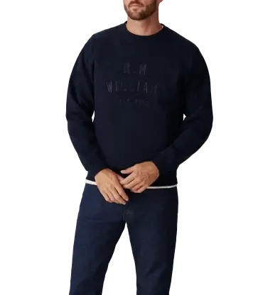 RM Williams Bale Sweatshirt Navy