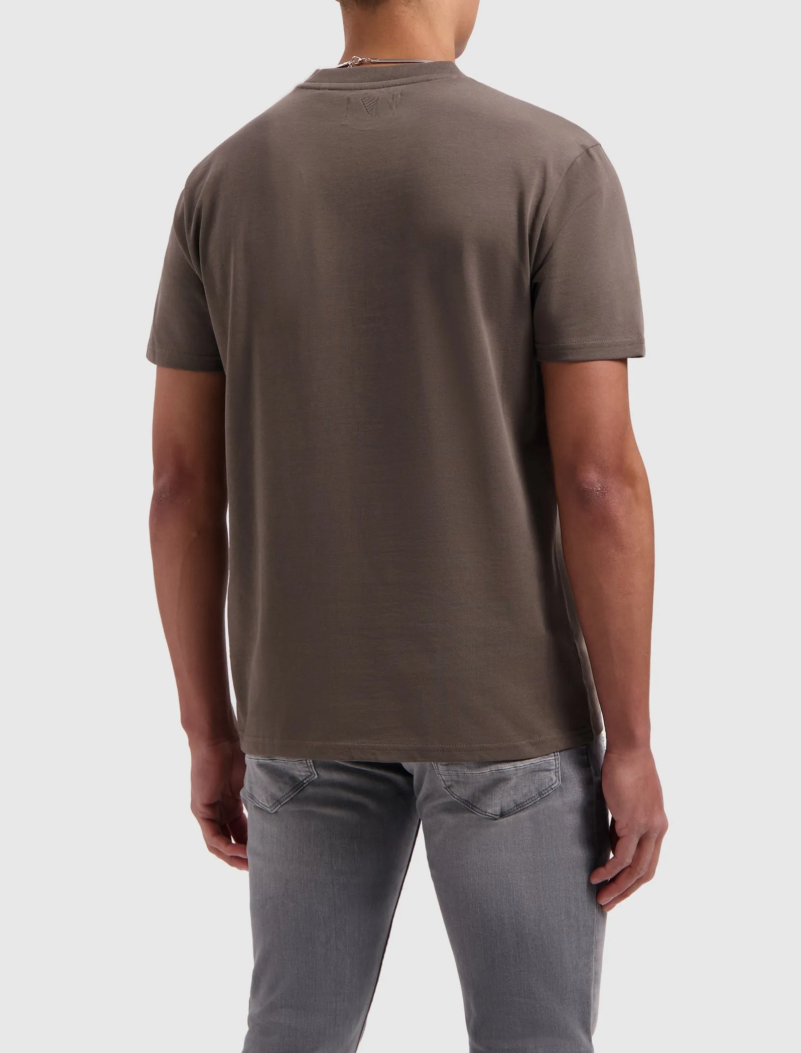 Signature T-shirt | Brown